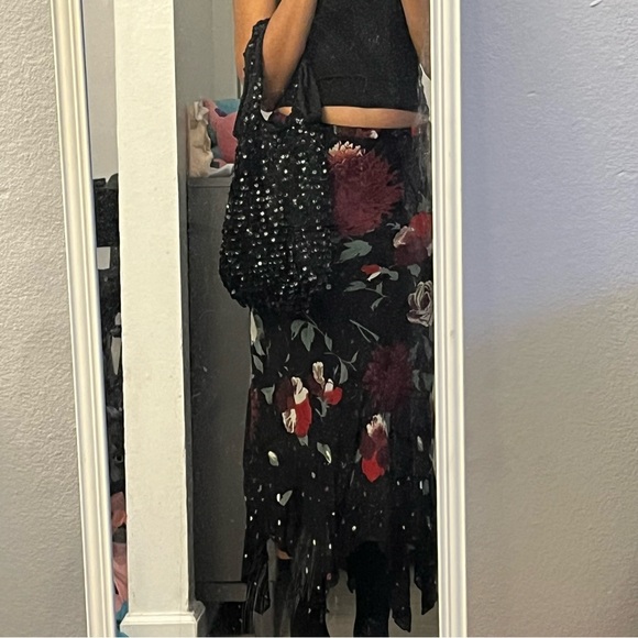 Black sequin shoulder bag - Picture 6 of 6